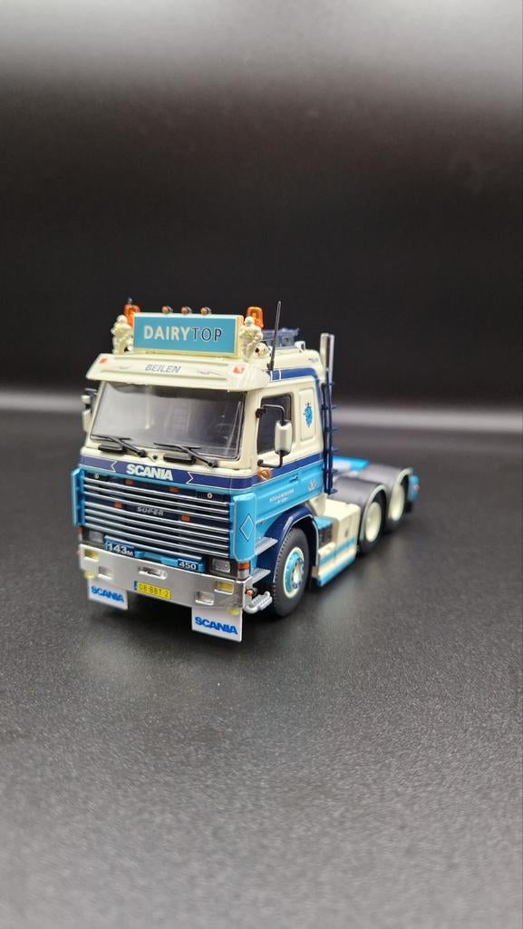 Tekno | Dairy Top - Scania 143, Hobby en Vrije tijd, Modelauto's | 1:50, Ophalen of Verzenden, Zo goed als nieuw, Bus of Vrachtwagen