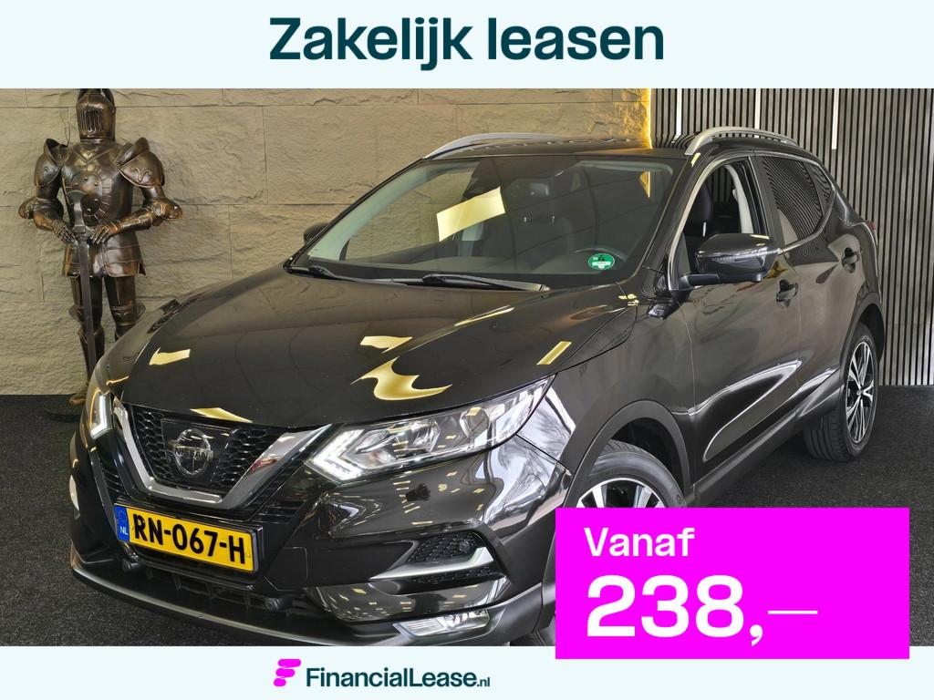 Nissan Qashqai 1.2 N-Connecta|GARANTIE|NAP|2E EIG|PANO|CRUIS, Gebruikt, 4 cilinders, 116 pk, Zwart