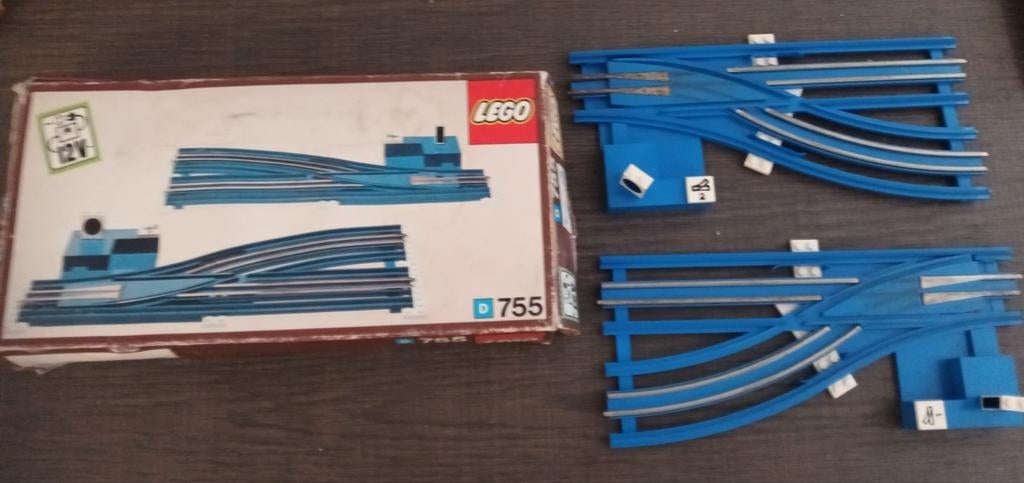 Lego wissels 755, Ophalen of Verzenden