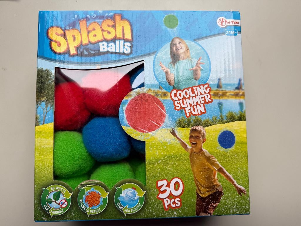 Splash ballen 30 stuks, Ophalen of Verzenden, Nieuw