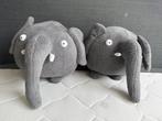 Twee schattige olifantenknuffels - Lijken op Ollie, Ophalen of Verzenden, Zo goed als nieuw, Olifant