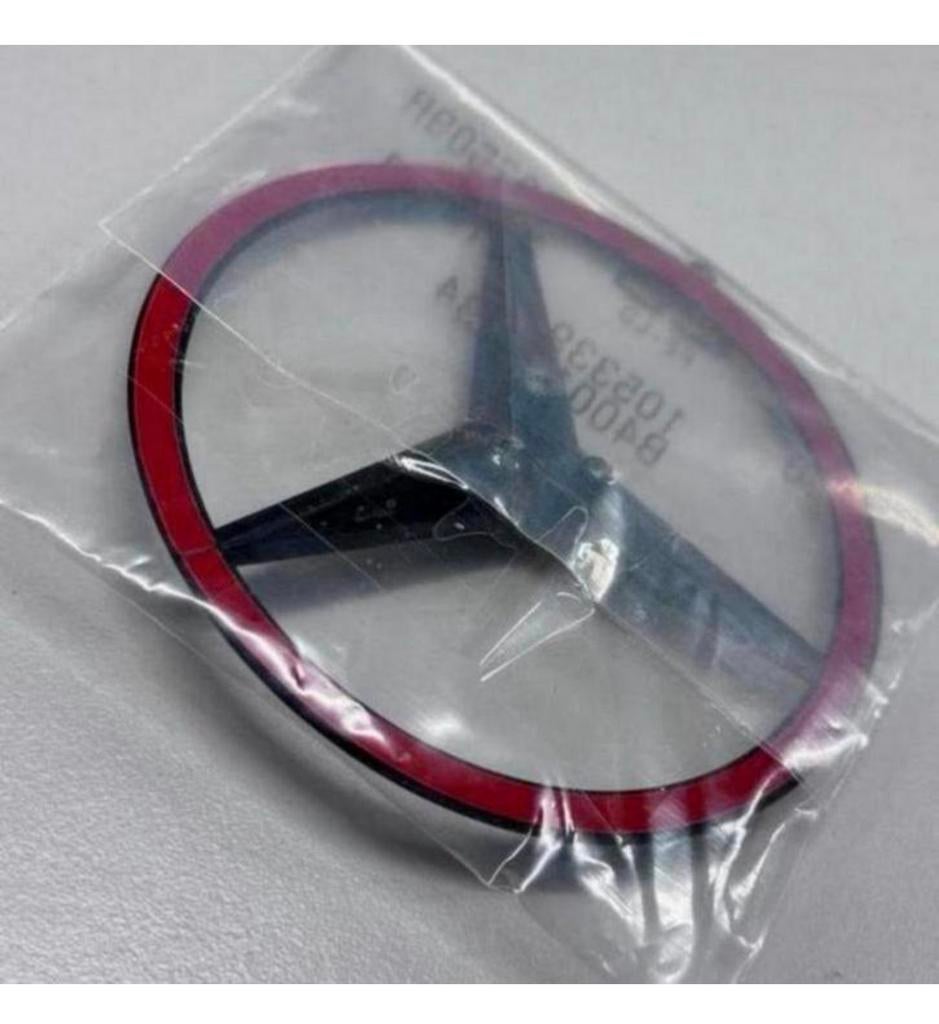 A2047580058 Mercedes-Benz C W204 logo ster embleem zwart, Ophalen of Verzenden, H, H, H