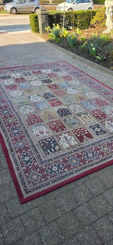 Prachtig groot vintage Perzisch wollen tapijt 300x200!, Perzisch, 200 cm of meer, Ophalen of Verzenden, Zo goed als nieuw