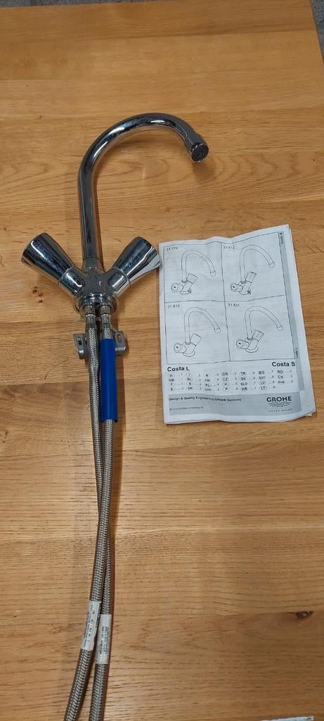 Venlo Kraan met Aansluitslangen - Nieuw, Ophalen, Nieuw, Kraan