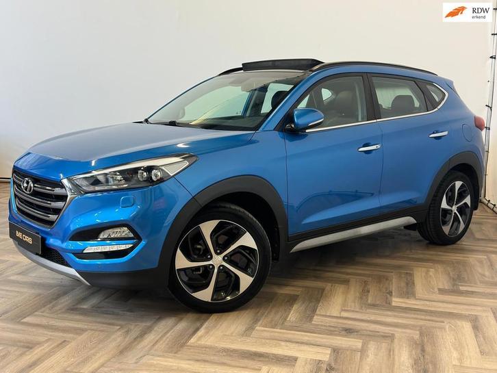 Hyundai TUCSON 2.4i |AUTOMAAT|4WD|181PK|TREKHAAK|INRUIL MOGE, Auto's, Hyundai, Bedrijf, Te koop, Tucson, 4x4, Achteruitrijcamera