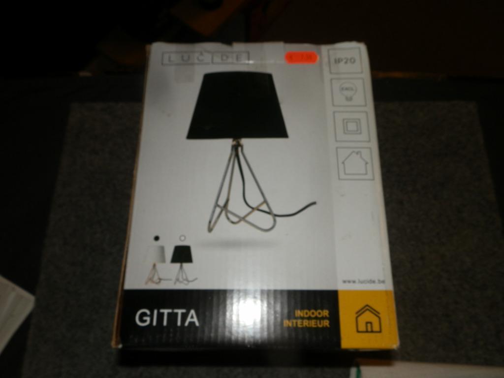 Lucide lampen tafellampen hanglampen wandlampen nieuw ., Ophalen of Verzenden, Nieuw, Metaal, Minder dan 50 cm