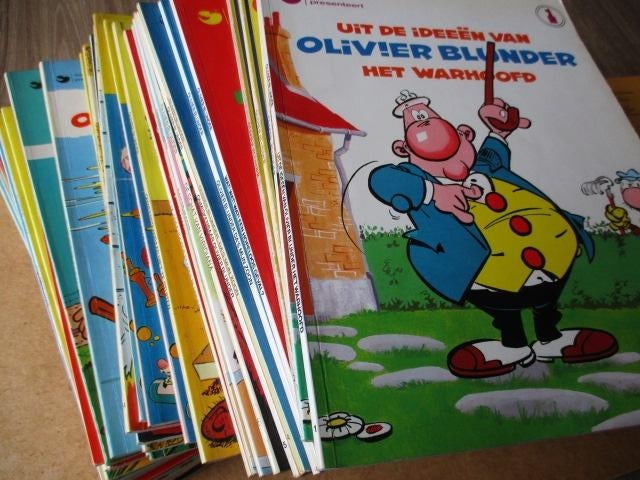 adv7964 olivier blunder, Boeken, Eén stripboek, Ophalen, Gelezen