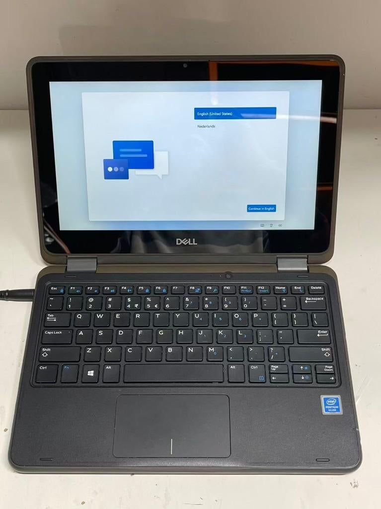 Dell latitude 3190 2 in 1 touchscreen met laptophoes oplader, Computers en Software, Windows Laptops, Dell, 2 tot 3 Ghz, 8 GB