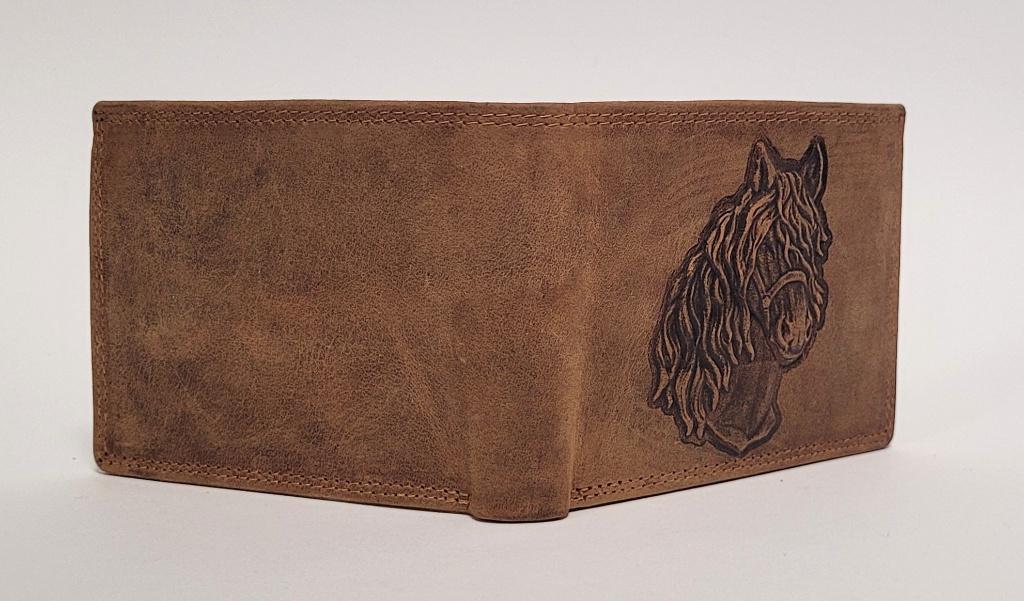 Pony paard portemonnee van echt leer bruin portefeuille, Sieraden, Tassen en Uiterlijk, Portemonnees, Info@deconoord.nl, Bruin