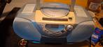 Philips Draagbare Radio met CD- en Cassettespeler, Ophalen of Verzenden, Gebruikt, Radio, Met cd-speler