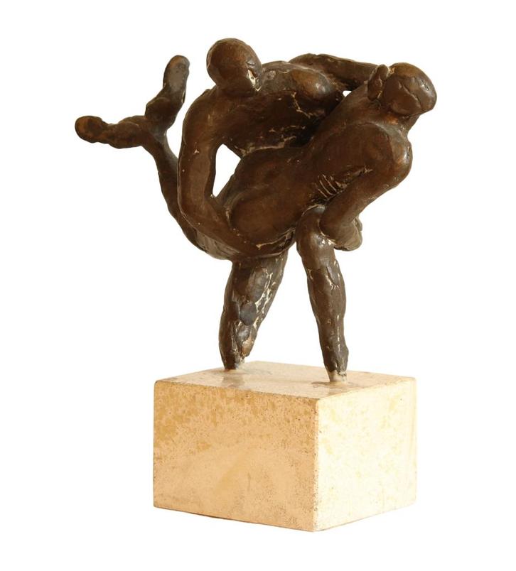 Bronzen Beeld Zeemeermin van Ek van Zanten, Antiek en Kunst, Kunst | Beelden en Houtsnijwerken, Ophalen of Verzenden