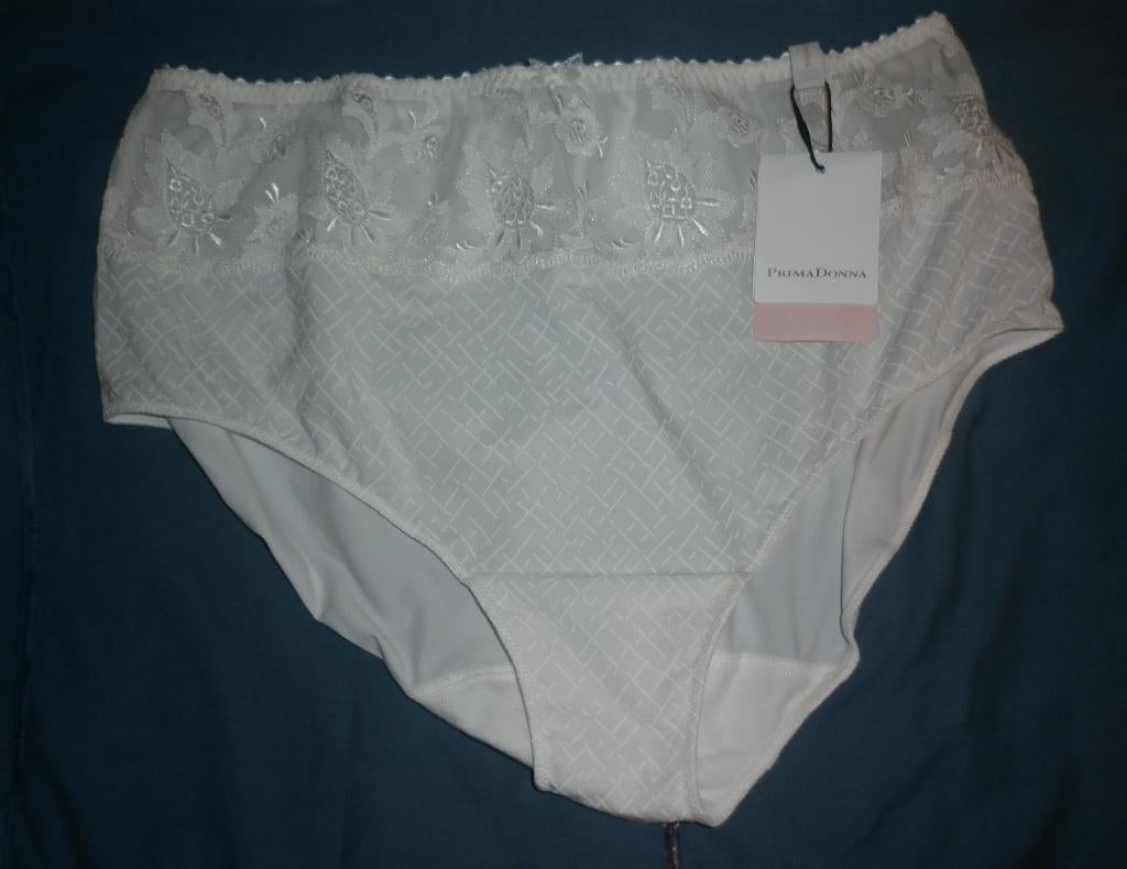 Prima Donna slip maat 52, Kleding | Dames, Ondergoed en Lingerie, Prima Donna, Verzenden, Wit, Slip