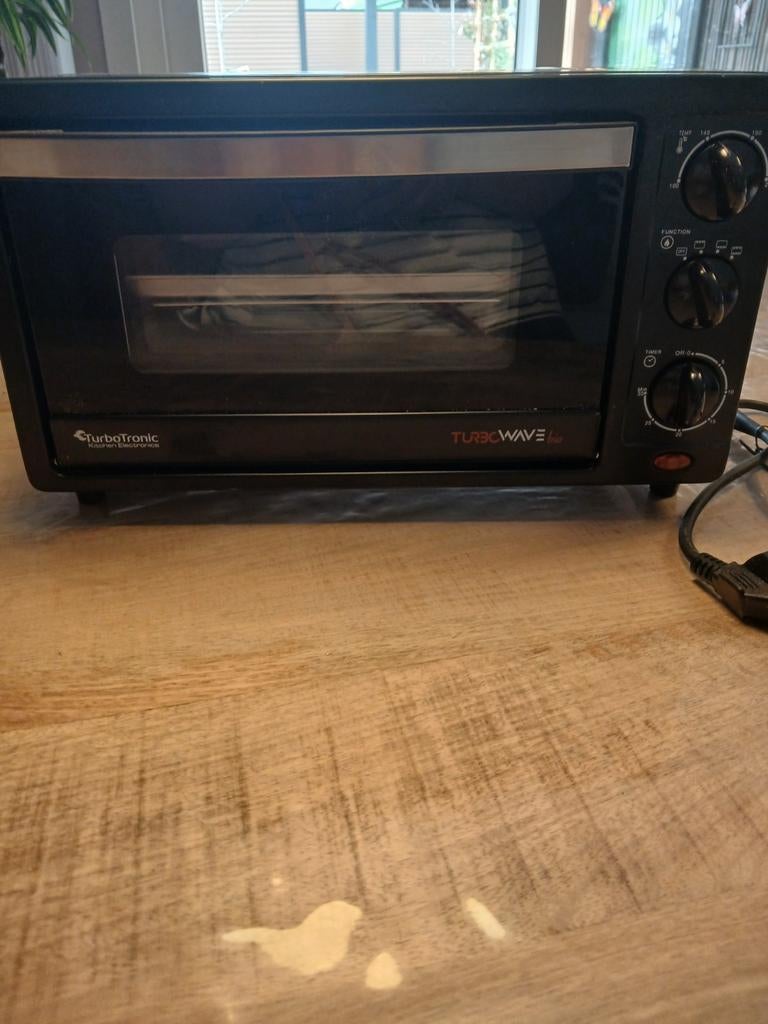 Turbo Wave mini oventje, Witgoed en Apparatuur, Ovens, Minder dan 45 cm, Oven, Ophalen of Verzenden, Zo goed als nieuw