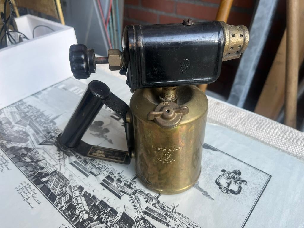 Benzinebrander G. Barthel, Antiek en Kunst, Ophalen of Verzenden