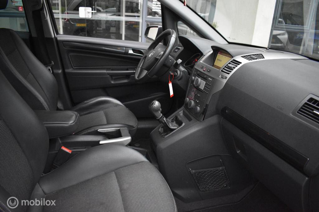 Opel Zafira 2.2 Executive '05 7 persoons|Clima|Leder|Cruise, Auto's, Opel, Voorwielaandrijving, 4 cilinders, 150 pk, Origineel Nederlands