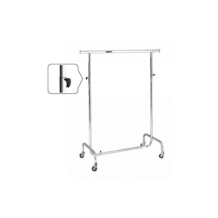 4x Demontabele Kledingrekken op Wielen, Ophalen, Met wielen, Gebruikt