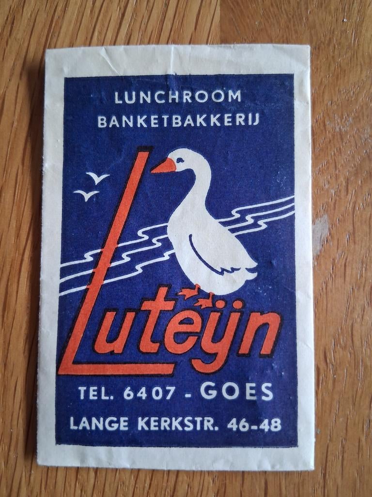 Suikerzakje #517 Luteijn Goes, Verzenden, Nederland