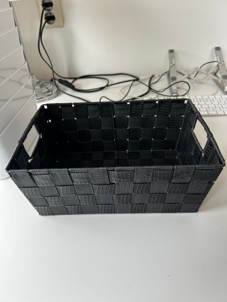 Xenos mandje 30x20x12cm, Kunststof, Mand, Ophalen of Verzenden, Zo goed als nieuw