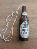 Vintage Dommelsch Pils flesje met touwtje, Ophalen of Verzenden, Gebruikt, Dommelsch
