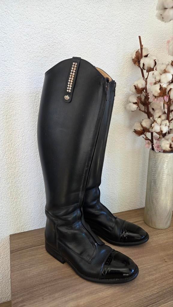Leren Derby dressuur laarzen. Maat 39., Dieren en Toebehoren, Paardrijkleding, Dressuur, Ophalen of Verzenden, Zo goed als nieuw