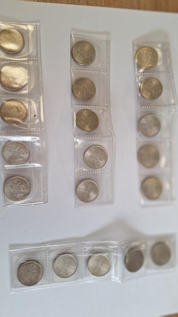20x Amsterdam 700 jaar bestaan florijnen, zeer goede staat, Postzegels en Munten, Ophalen of Verzenden, Koningin Beatrix, 1 gulden