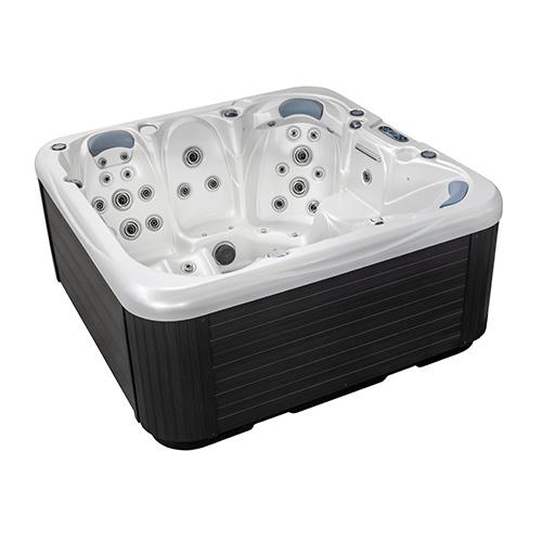 Hanscraft Jacuzzi voor 5 personen - Luxe en Ontspanning, Ophalen, Zo goed als nieuw, Afdekzeil, Vast