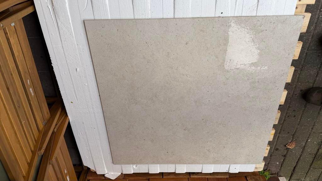 Camerino Rock Ivory tegel 120x120 cm - Nieuwstaat, Doe-het-zelf en Verbouw, Tegels, Ophalen, 60 cm of meer, Keramiek, Nieuw
