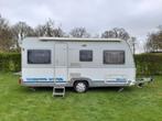 Caravan DETHLEFFS type Camper 460 DB. Staat in Nijkerk., Rondzit, Dwarsbed, 750 - 1000 kg, Particulier