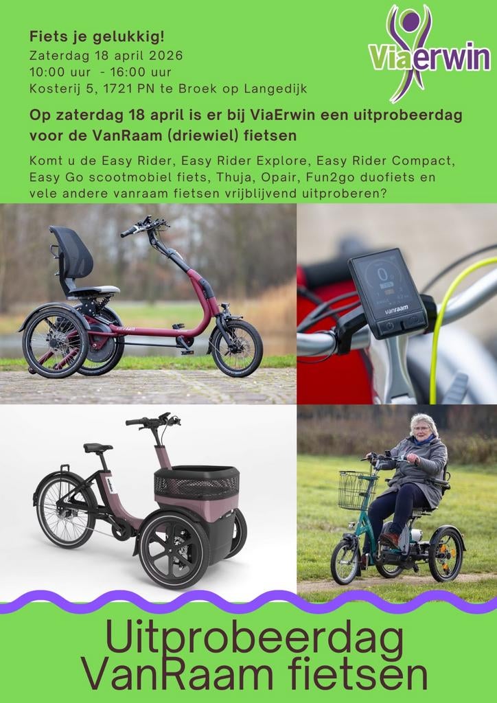 Viaerwin uitprobeerdagen, Ophalen of Verzenden, Nieuw