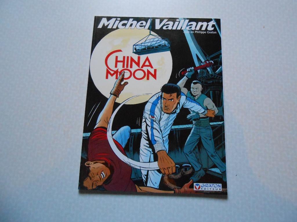 Michel Vaillant 68 China Moon 2005 1 ste druk. Met bijlage., Jean Graton, Eén stripboek, Nieuw, Ophalen of Verzenden