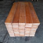 Massief grenen en lariks vloer 61 m2 vloerdelen 18,3cm breed, Ophalen, Vloerdelen of -planken, 10 m² of meer, Nvt