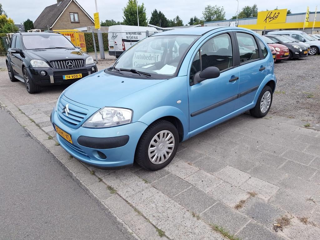 Citroën C3 1.1 I 2005 Blauw, Voorwielaandrijving, 40 €/maand, 4 cilinders, Blauw