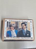 Vintage Luciferdoosje Lady Diana & Charles 1981, Ophalen of Verzenden, Gebruikt, Luciferdoosjes of -merken
