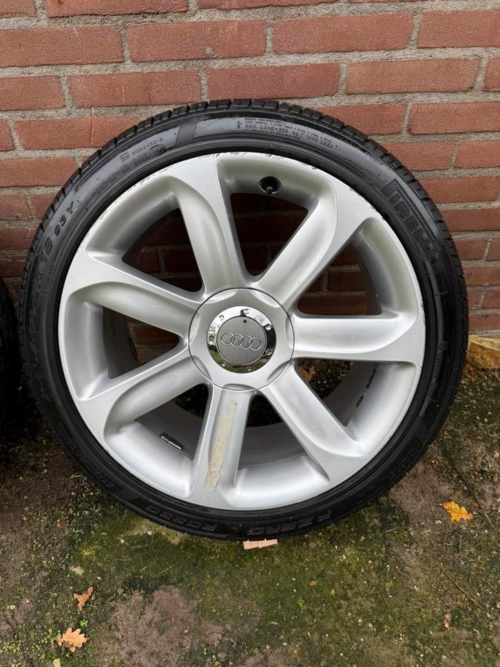 Originele Audi a4 a5 a6 5x112 pirelli 18? 6mm profiel set, Niet ingevuld, 18 inch, Banden en Velgen, Niet ingevuld