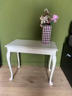 Retro vintage queen ann tafeltje, Ophalen, 50 tot 100 cm, Zo goed als nieuw, 25 tot 50 cm