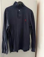 Ralph lauren polo lange mouwen, Ophalen of Verzenden, Maat 52/54 (L), Blauw