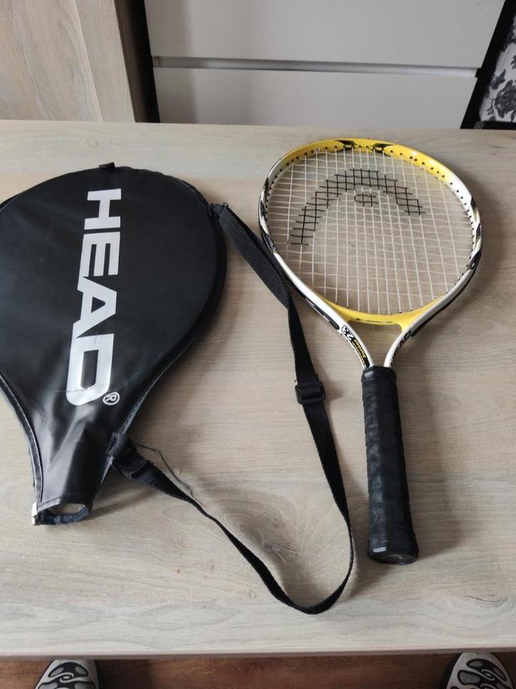 Head Extreme Junior 23 Tennisracket met hoes, Sport en Fitness, Tennis, Gebruikt, Racket, Head, L0, Ophalen of Verzenden