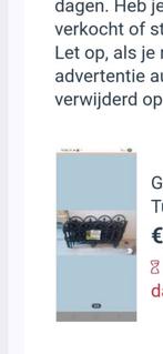 Tuinhekjes nieuw, Tuin en Terras, Ophalen, Nieuw, IJzer