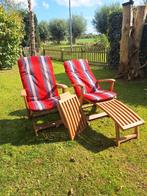 Tuinstoelen, Tuin en Terras, Ophalen, Gebruikt, Kunststof, Verstelbaar