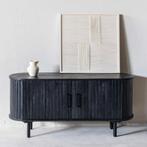 TV meubel Industrieel Zwart Latjes, Huis en Inrichting, Kasten | Televisiemeubels, Ophalen, Industrieel, Hout, Mangohout, latjes