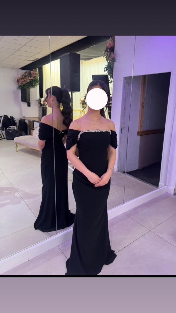 gala jurk, Ophalen, Galajurk, Zwart, Zo goed als nieuw