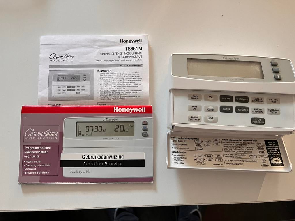 Honeywell chronotherm modulation, Ophalen of Verzenden, Gebruikt