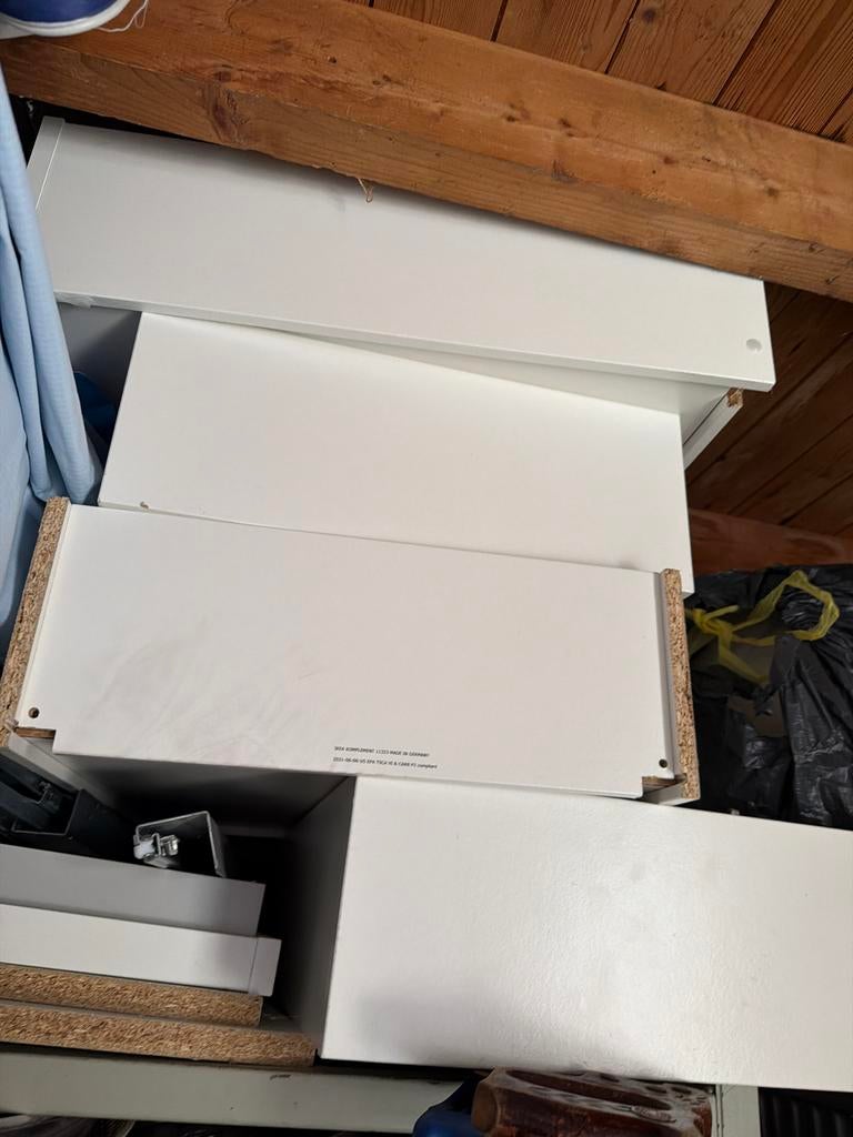 IKEA Pax Komplement lades 50x50 (set van 4), Gebruikt, Minder dan 100 cm, Met lade(s), Overige houtsoorten