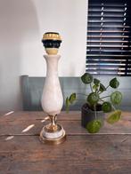 Vintage albasten tafellamp, jaren 60, Italiaans design, Antiek en Kunst, Antiek | Lampen, Ophalen of Verzenden