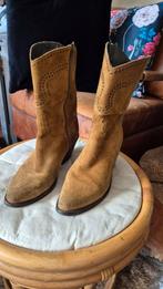 Red Rag western cowboy festival laarzen suede mt 38 mooie, Bruin, Lage of Enkellaarzen, Ophalen of Verzenden, Red Rag