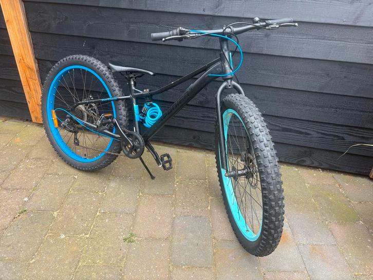 Gebruikte stoere jongens fatbike, Fietsen en Brommers, Fietsen | Jongens, Gebruikt, 26 inch of meer, Versnellingen, Ophalen