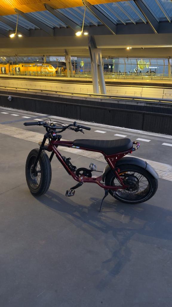 Super 73 ZX Custom Ron Burgundy - Goede Staat, 59 cm of meer, Ophalen of Verzenden, Gebruikt, Overige merken