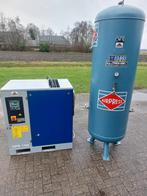 Schroefcompressor merk airpress  aps10d9, 100 liter of meer, Ophalen of Verzenden, Zo goed als nieuw, 400 tot 800 liter/min