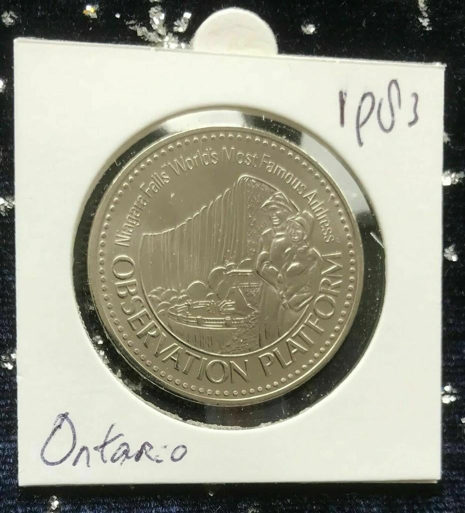 Canada - Ontario 1983 - Observation Platform - Trade Dollar, Verzenden, Noord-Amerika, Losse munt