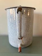 Brocante Franse emaille irrigator/douche, Antiek en Kunst, Curiosa en Brocante, Ophalen of Verzenden